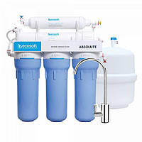 Ecosoft Фильтр обратного осмоса Absolute 5-50 (2 уголь. картриджа, 75 галл DuPont Aqualast) Baumar - Знак