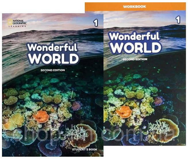 Комплект Wonderful World (2nd Edition) 1 Student's Book + Workbook (Підручник + зошит)