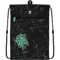 Сумка для змінного взуття з кишенею Kite K22-601M-18 Born to Win