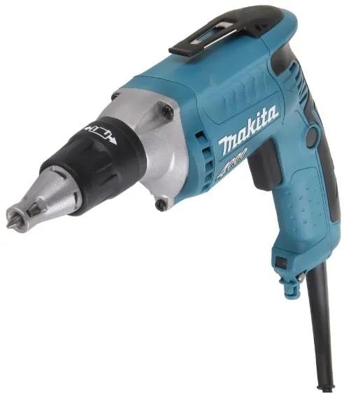 Makita Шуруповерт для гипсокартона FS4300JX2, 570Вт, 4000 об/мин, 10-16Нм, 1.4кг, Makpac + аксессуары Baumar - фото 4 - id-p1911311191