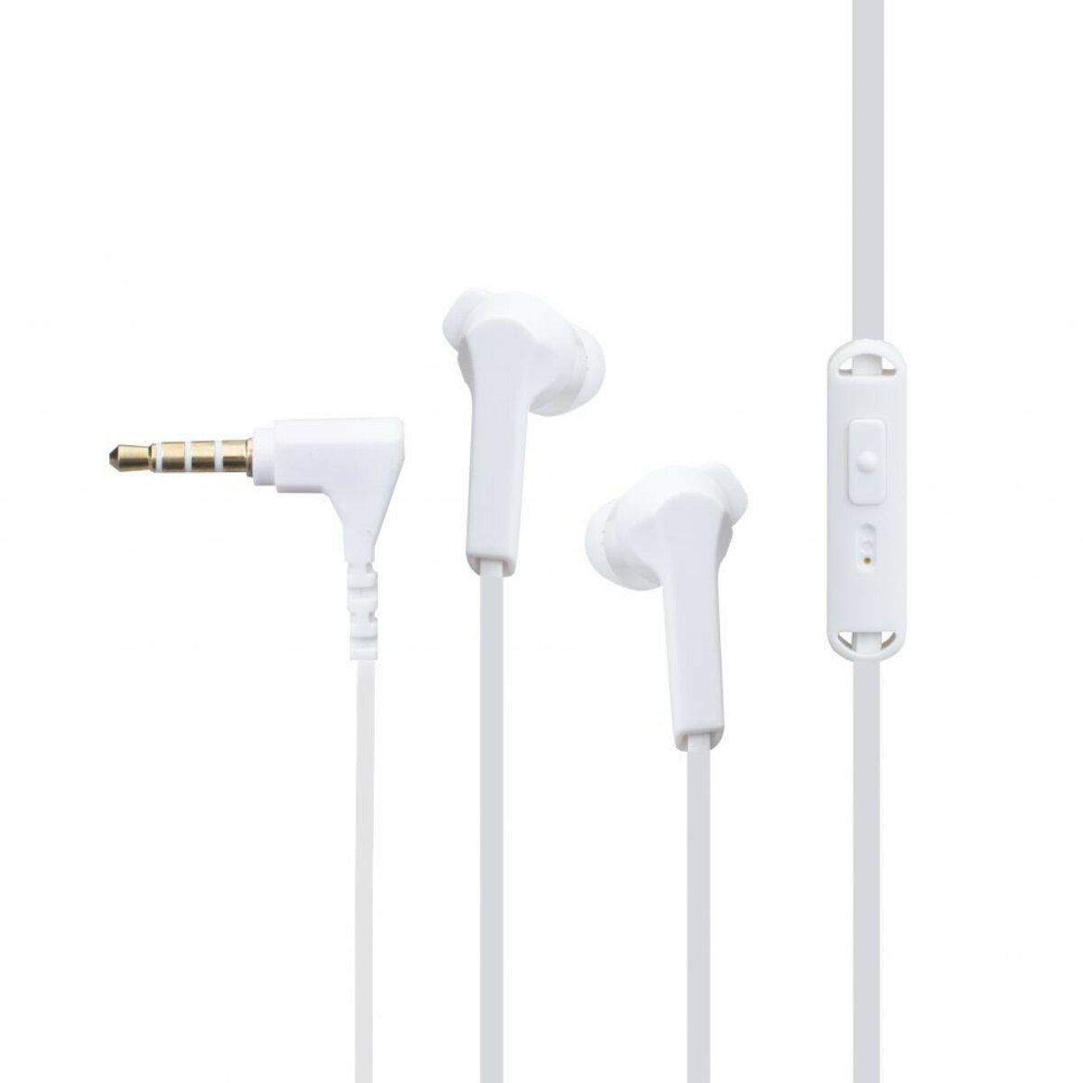 Навушники HOCO M72 Admire universal earphones with mic White