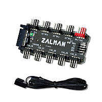 Zalman Контролер PWM ZM-PWM10 FH 10 вентиляторів, 3/4 pin, SATA  Baumar - Знак Якості