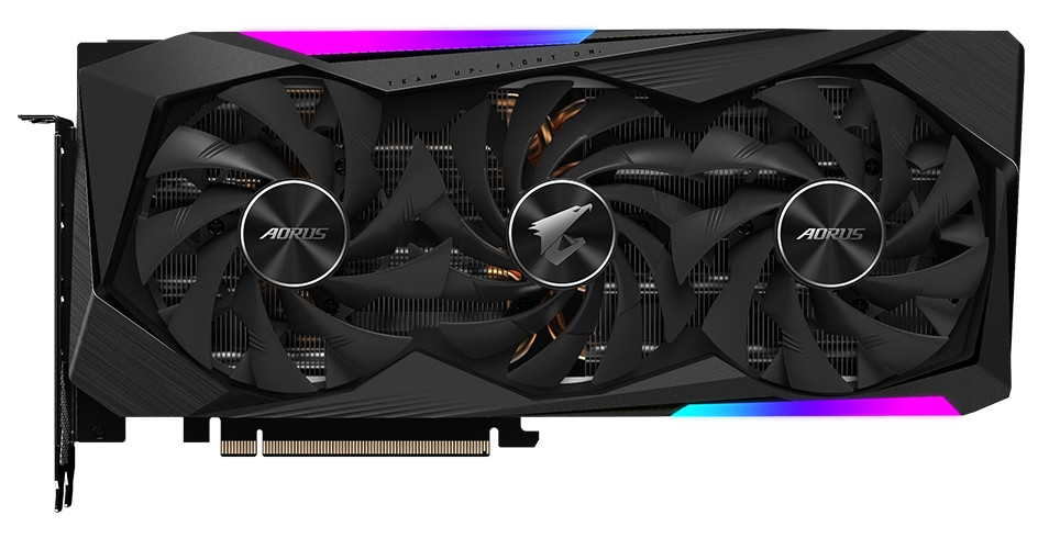 Gigabyte GeForce RTX3070 8GB GDDR6 AORUS MASTER - фото 1 - id-p1911298532