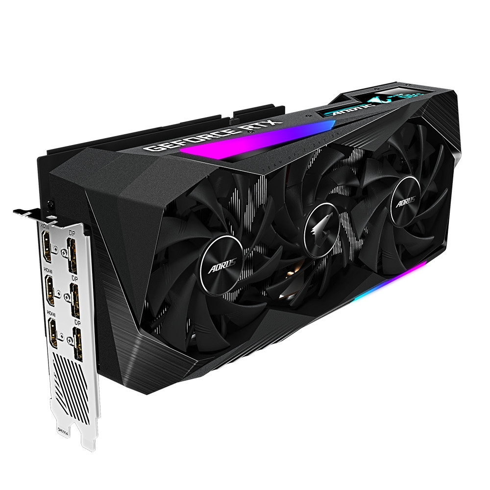 Gigabyte GeForce RTX3070 8GB GDDR6 AORUS MASTER - фото 5 - id-p1911298532