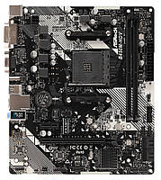 ASRock Материнcька плата B450M-HDV sAM4 B450 2xDDR4, M.2, HDMI-DVI-VGA, mATX  Baumar - Знак Якості