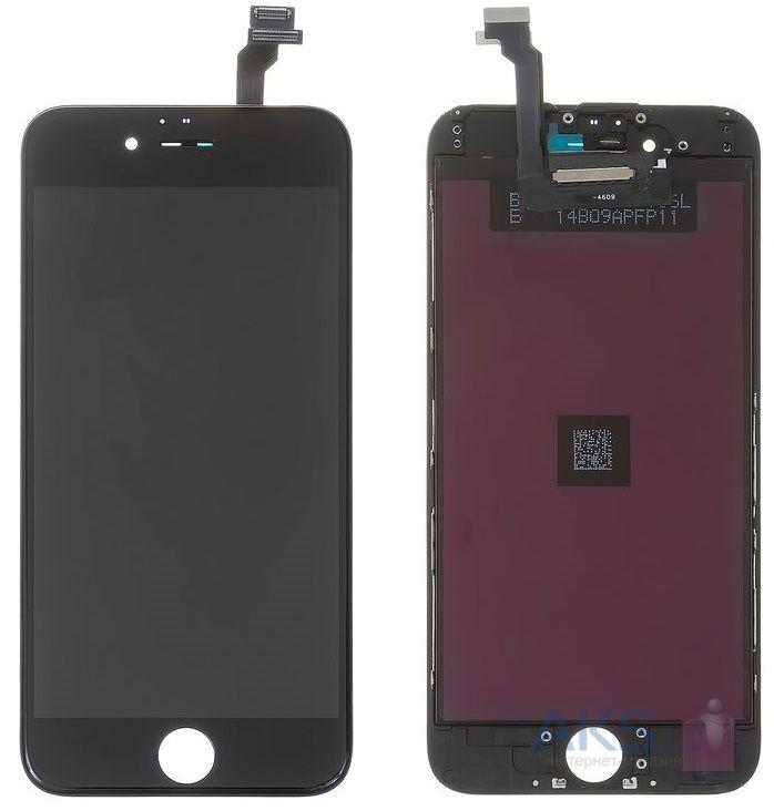 Дисплей Apple iPhone 6 з сенсорним склом (Чорний) Переклеювання, фото 1