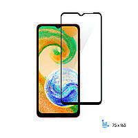 2E Защитное стекло для Samsung Galaxy A04/A04s (A045/A047), 2.5D FCFG, (1 Pack), black border Baumar - Знак