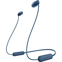 Sony Наушники WI-C100 In-ear IPX4 Wireless Blue Baumar - Знак Качества