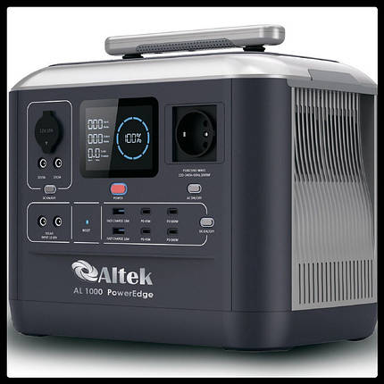 Портативна зарядна електростанція ALTEK PowerEdge AL 1000, фото 1