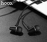 Навушники HOCO M34 honor music universal earphones with microphone Black, фото 4