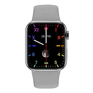 Смарт-годинник Smart Watch M16 Mini Series 6 38mm Aluminium (Повідомлення, Дзвінки) Сірий