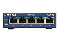 NETGEAR Коммутатор GS105GE 5xGE, неуправляемый Baumar - Знак Качества