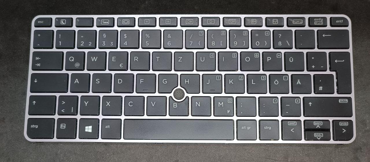 Клавіатура HP EliteBook 820 G3 826630-041, 6037B0113604 підсвічування клавіш