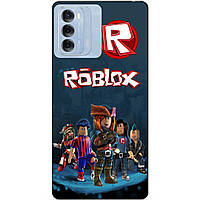 Силіконовий бампер чохол для ZTE Blade V40 з малюнком Roblox