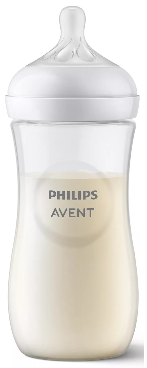 Philips Пляшечка Avent для годування Natural Природний Потік, 330 мл.1 шт.  Baumar - Знак Якості