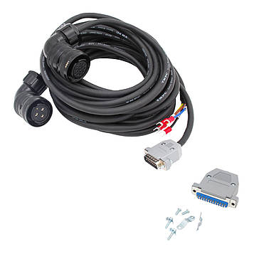 Кабелі енкодера для серводвигунів 110ST-130ST, 5 м, фото 1