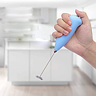 Капучинатор для вершків та молока FUKE coffie mixer, Блакитний / Спінювач молока, фото 2