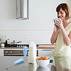 Капучинатор для вершків та молока FUKE coffie mixer, Блакитний / Спінювач молока, фото 8