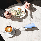 Капучинатор для вершків та молока FUKE coffie mixer, Блакитний / Спінювач молока, фото 4