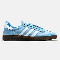 Жіночі Кросівки Adidas Spezial Blue White / Адідас Спешл Блакитні з Білим, фото 3