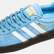 Жіночі Кросівки Adidas Spezial Blue White / Адідас Спешл Блакитні з Білим, фото 5