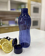 Эко -бутылка(1 л) с клапаном синяя,Tupperware