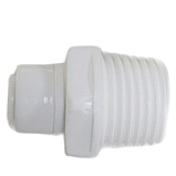 Фітинг для питних фільтрів прямий 1/4" трубка - 1/2" різьблення зовнішнє, фото 3