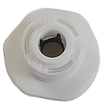 Фітинг для питних фільтрів прямий 1/4" трубка - 1/2" різьблення зовнішнє, фото 2