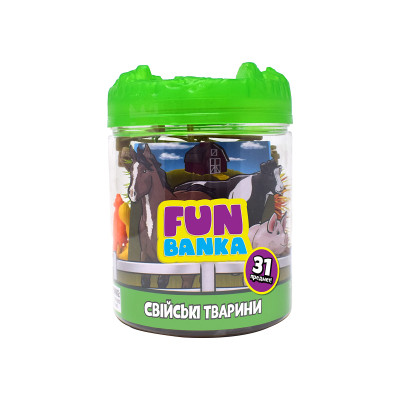 Ігровий набір Fun Banka Домашні тварини (320386-UA) (код 1476906)