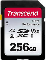 Transcend Карта памяти SD 256GB C10 UHS-I U3 A2 R160/W90MB/s 4K Baumar - Знак Качества