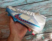 Дитячі футбольні бутси Nike Air Zoom Mercurial Superfly IX FG копи буци найк аір зум меркуріал з шкарпеткою панчохою