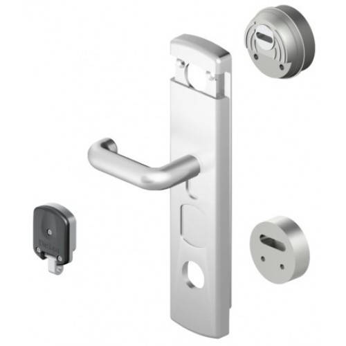 Броненакладка магнитная сдвижная с ручкой DiSec MG-971 на двухсистемный ...