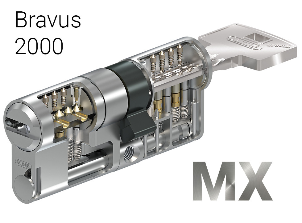 Циліндр ABUS Bravus 2000 MX модульний (30*30)