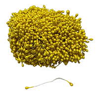 Тычинка (нить), цвет-желтый, (≈ 90-100 шт)