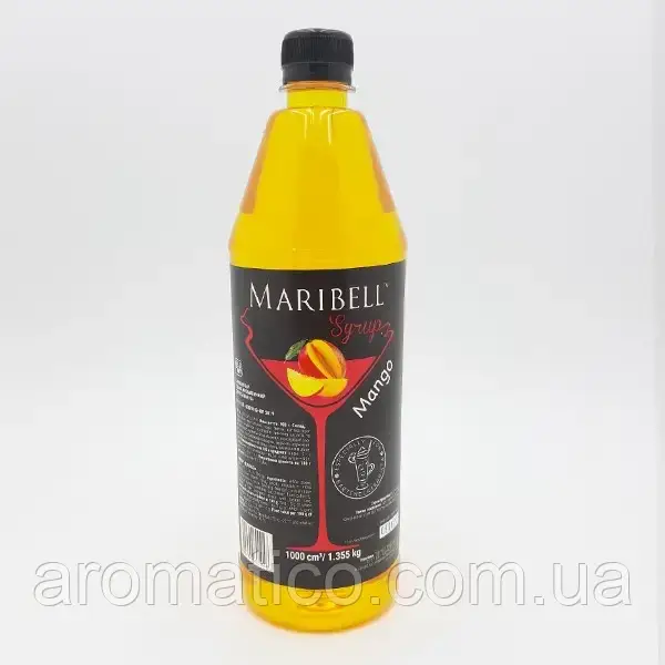 Сироп ТМ Maribell Манго 1л ПЕТ