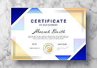 Сертифікати, дизайн сертифікатів, друк сертифікатів, сертифікати про закінчення курсів, сертифікати майстрам,