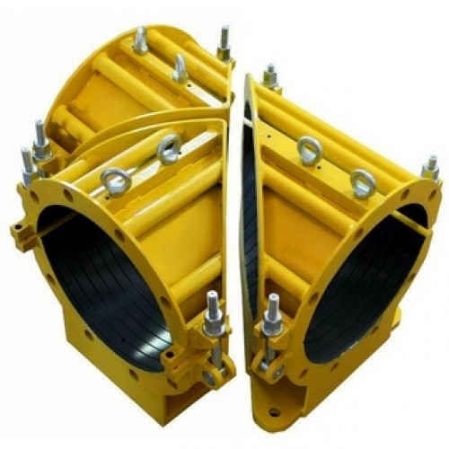 Nowatech ZHSN-315 комплект затискачів та вкладишів 1x45+2x90 для виготовлення трійників "T” ДН 90-315 мм, фото 1