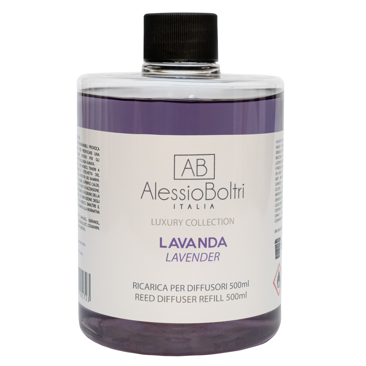 Наповнювач для аромадифузора AlessioBoltri Lavanda, Лаванда, 500 мл (90572)