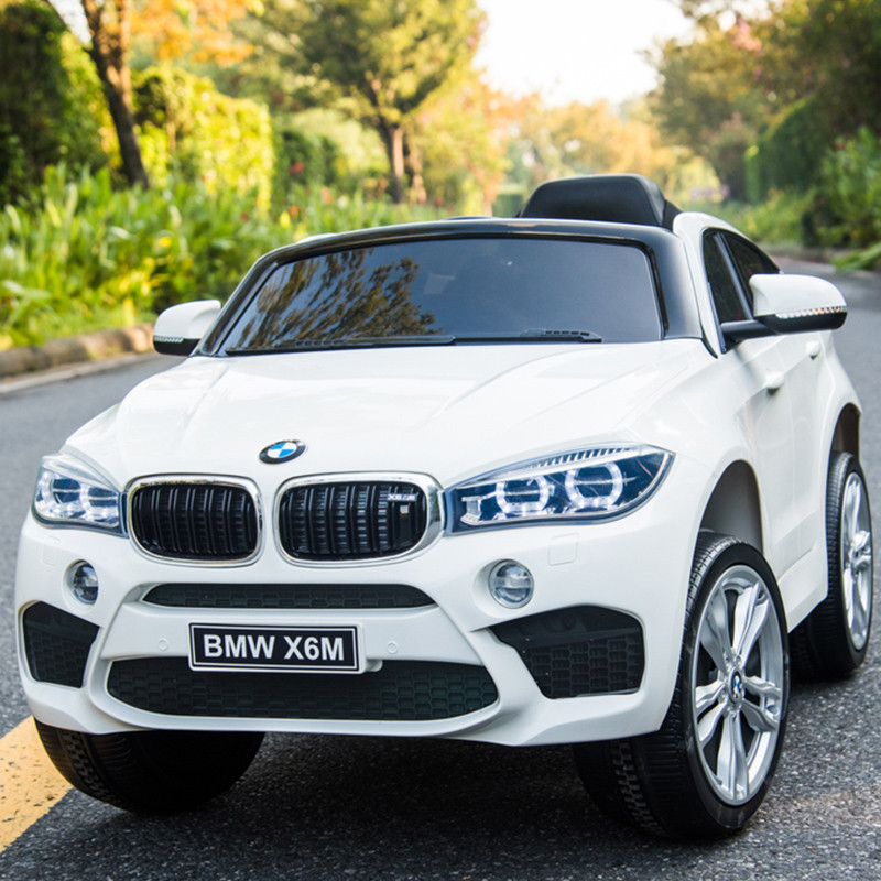 Дитячий електромобіль джип BMW X6M JJ2199EBLR-1 (MP3, SD карта, USB, двигуни 2x35W, акум.2x6V7AH)