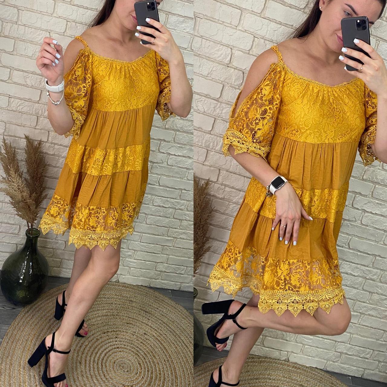 Легка жіноча сукня, тканина "Віскоза" 42, 44, 46, 48 розмір 42