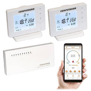 COMPUTHERM Е800 RF Wi-Fi бездротовий сенсорний сенсорний програматор, багатозонний