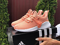 Женские легкие стильные кроссовки Adidas AlphaBounce Instinct кораловые ,аьфабаунс 36 37 38 39