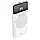 Павербанк (powerbank) Hoco J76 Bobby Magnetic 10000 mAh білий, фото 4