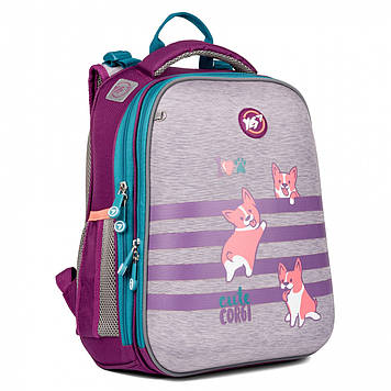 Ранець каркасний "Yes" H-12 Corgi 2від.,2карм. №559020