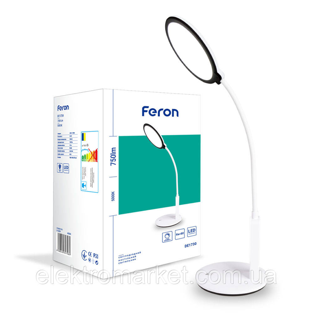 Настольный світлодіодний светильник Feron DE1730, фото 1