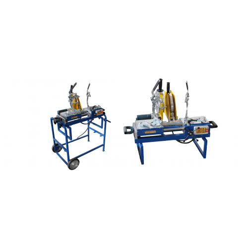 Стиковий зварювальний апарат із ручн. приводом для з'єднання труб та фітингів Ø40-160 мм. Nowatech Польща, фото 1