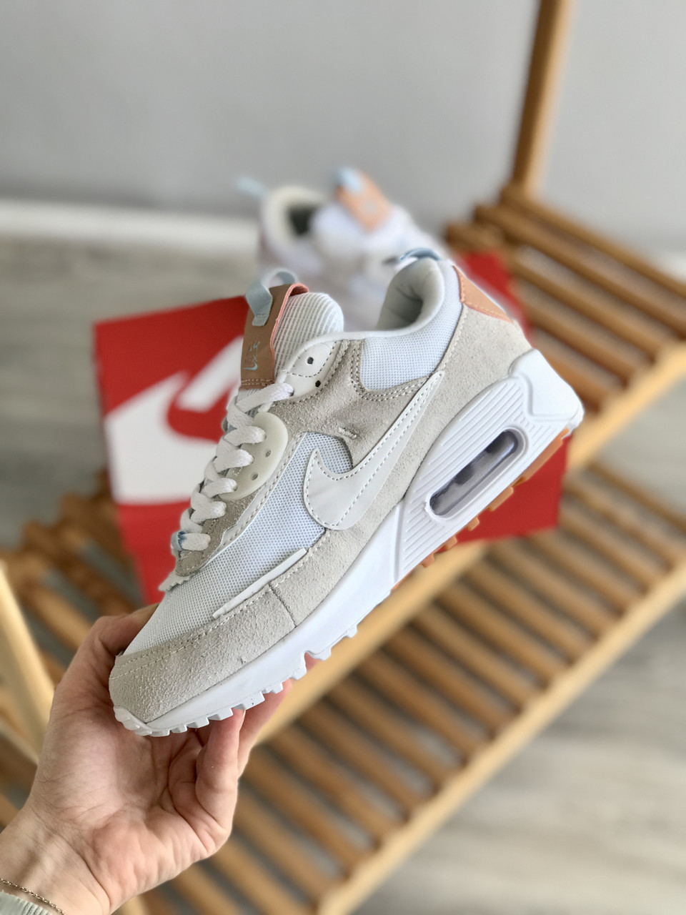 Womens air max sales 90 white