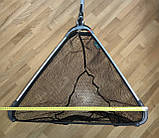 Підсак трикутний посилений Golden Catch складний якісний, фото 8