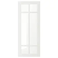 IKEA STENSUND(304.505.86), стеклянные двери, белый