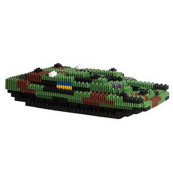 Іграшка-конструктор дитячий "Пікселі" Танк Леопард 683 деталі VTK0109